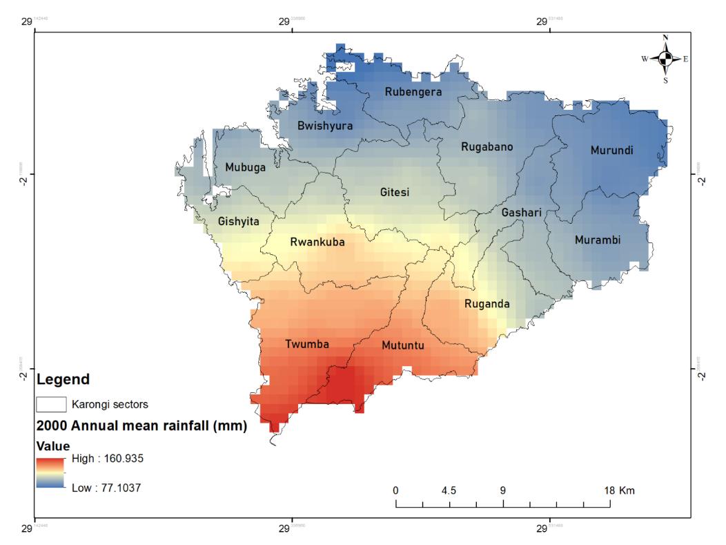 rainfall2000